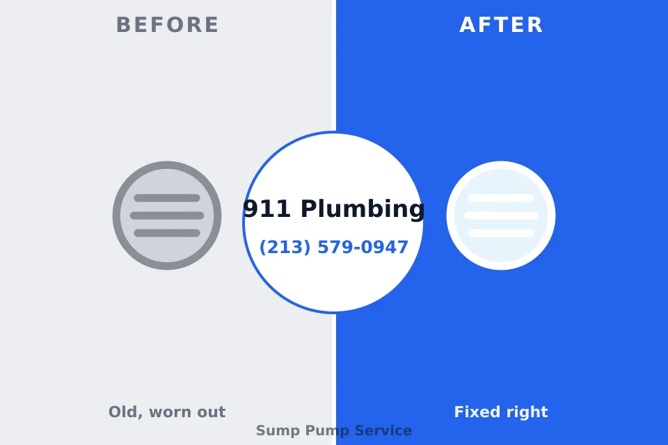 Before and after: plumbing repair Humansville, MO